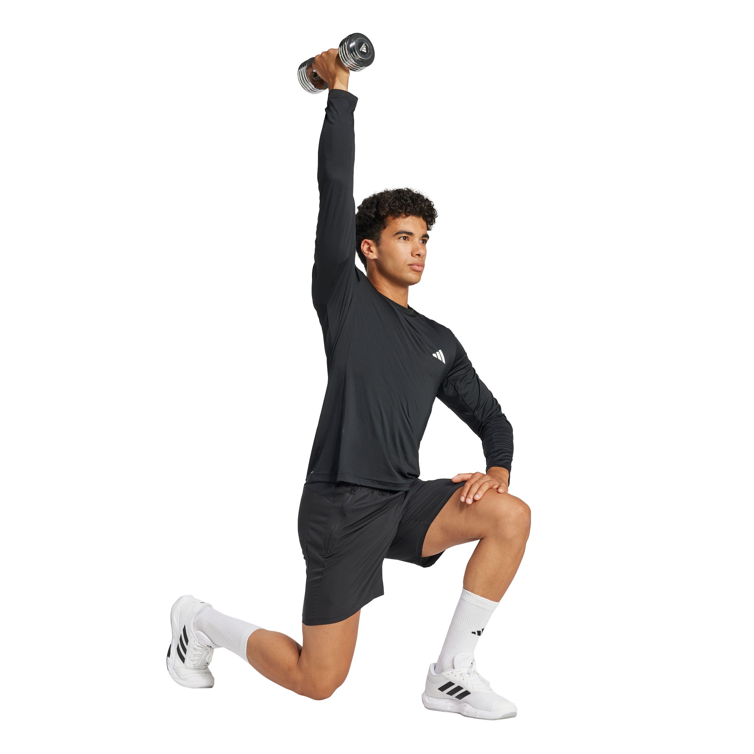 adidas Men's Extended Size TR Stretch Long Sleeve T Shirt