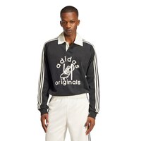 adidas Originals Men's Rugby Polo T Shirt Front_Flat