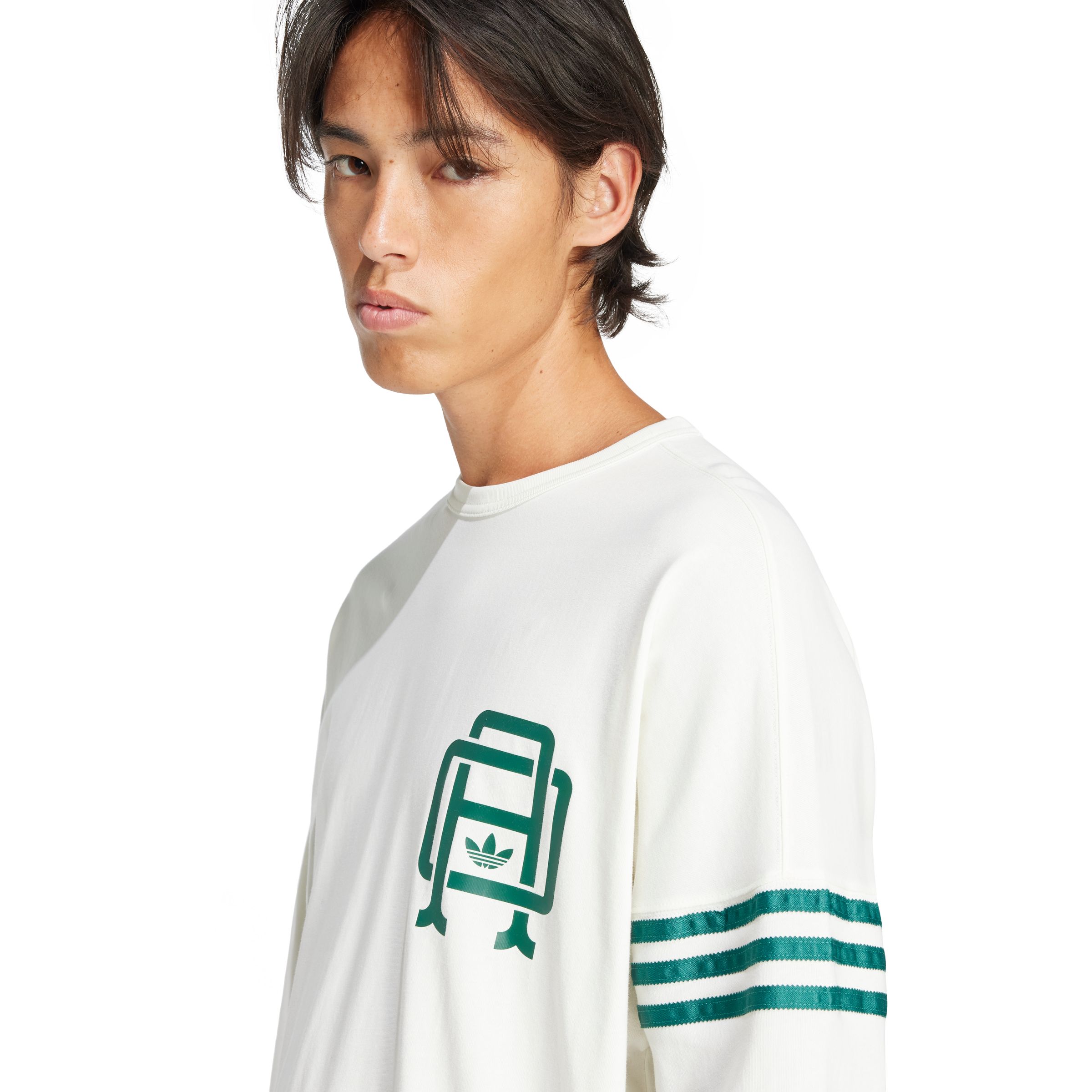 adidas Originals Men's Varsity Long Sleeve T Shirt