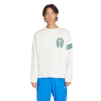 adidas Originals Men's Varsity Long Sleeve T Shirt Front_Flat