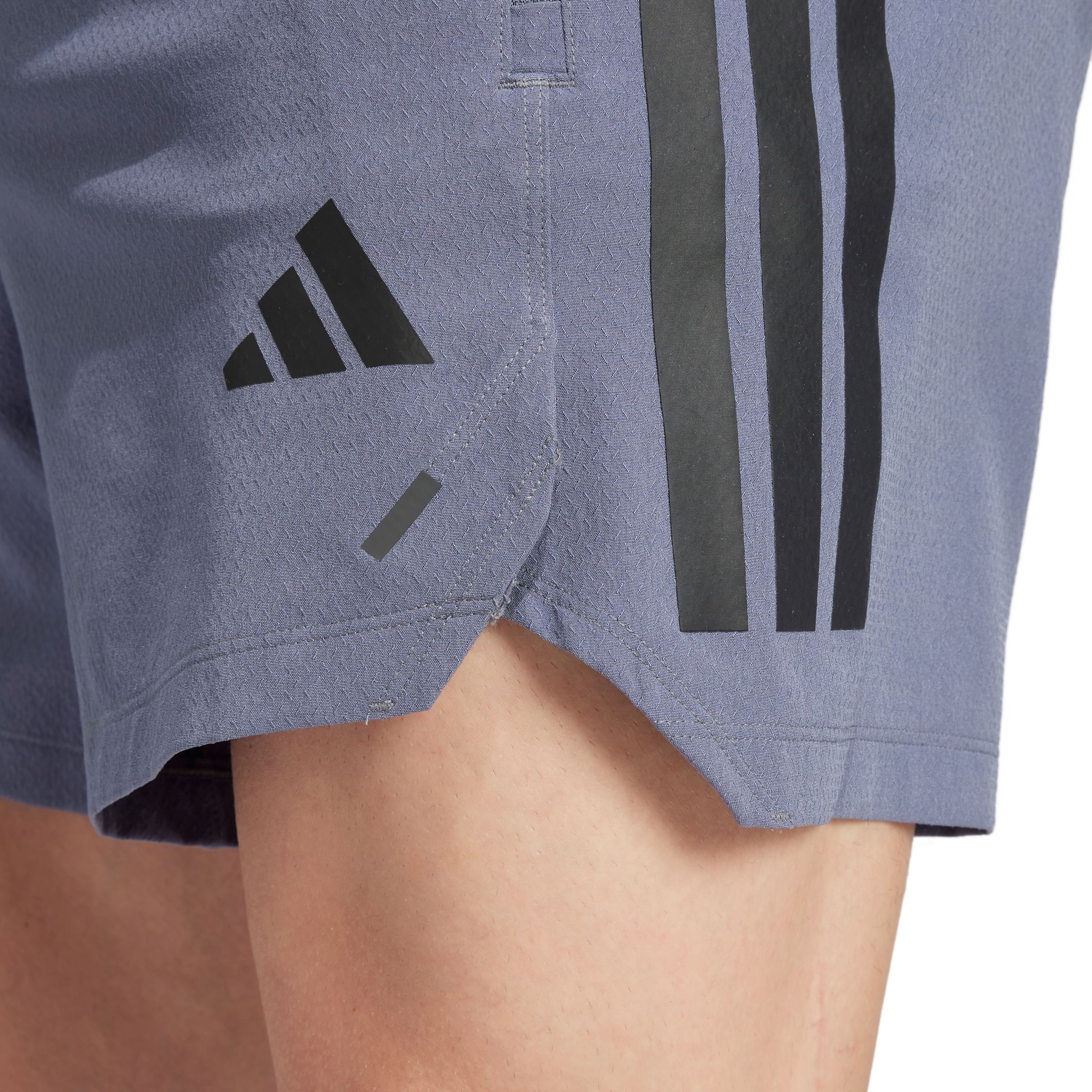 adidas Men's Power 3-Stripe 7 Inch Shorts
