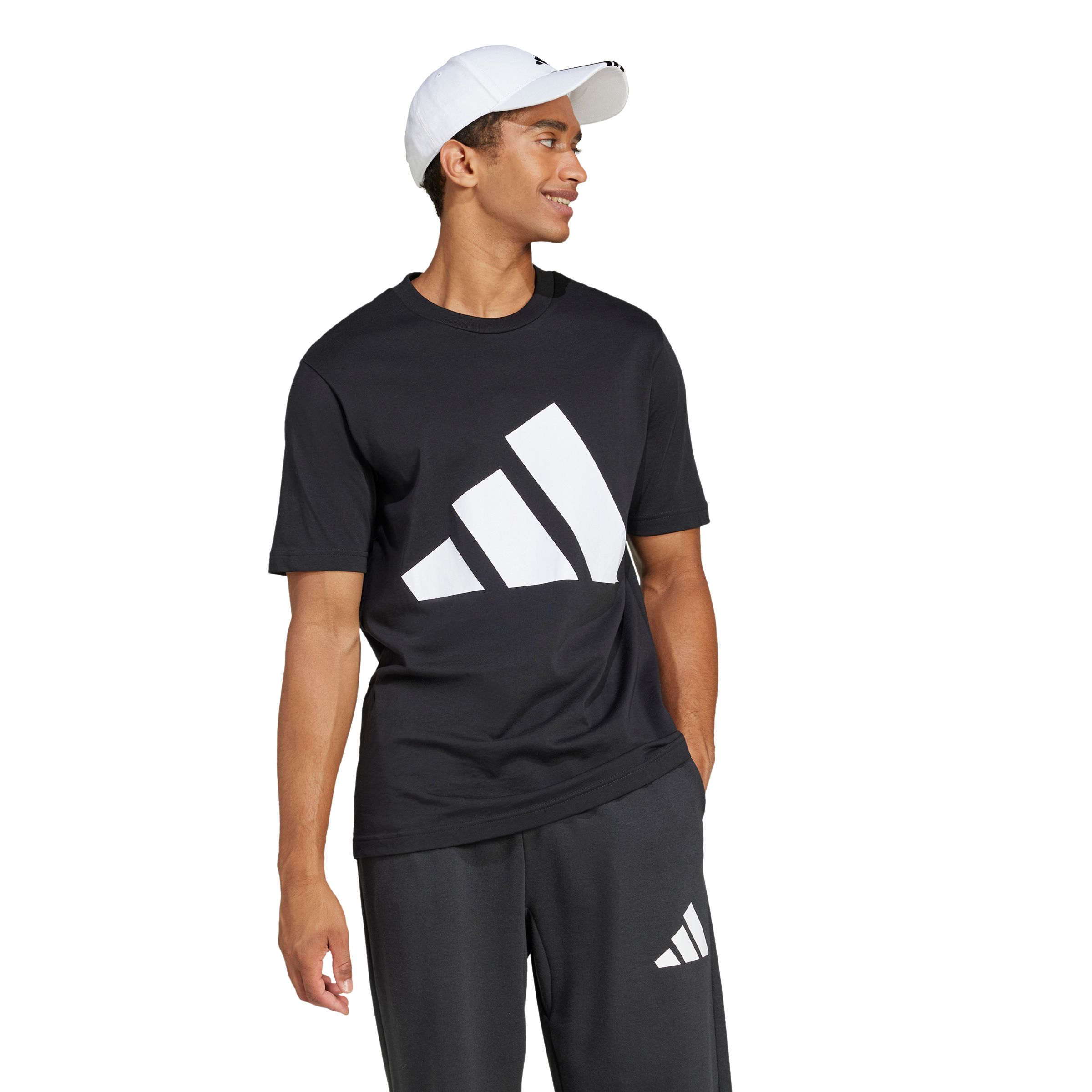 adidas Men's Sportswear Essentials Big Logo T Shirt