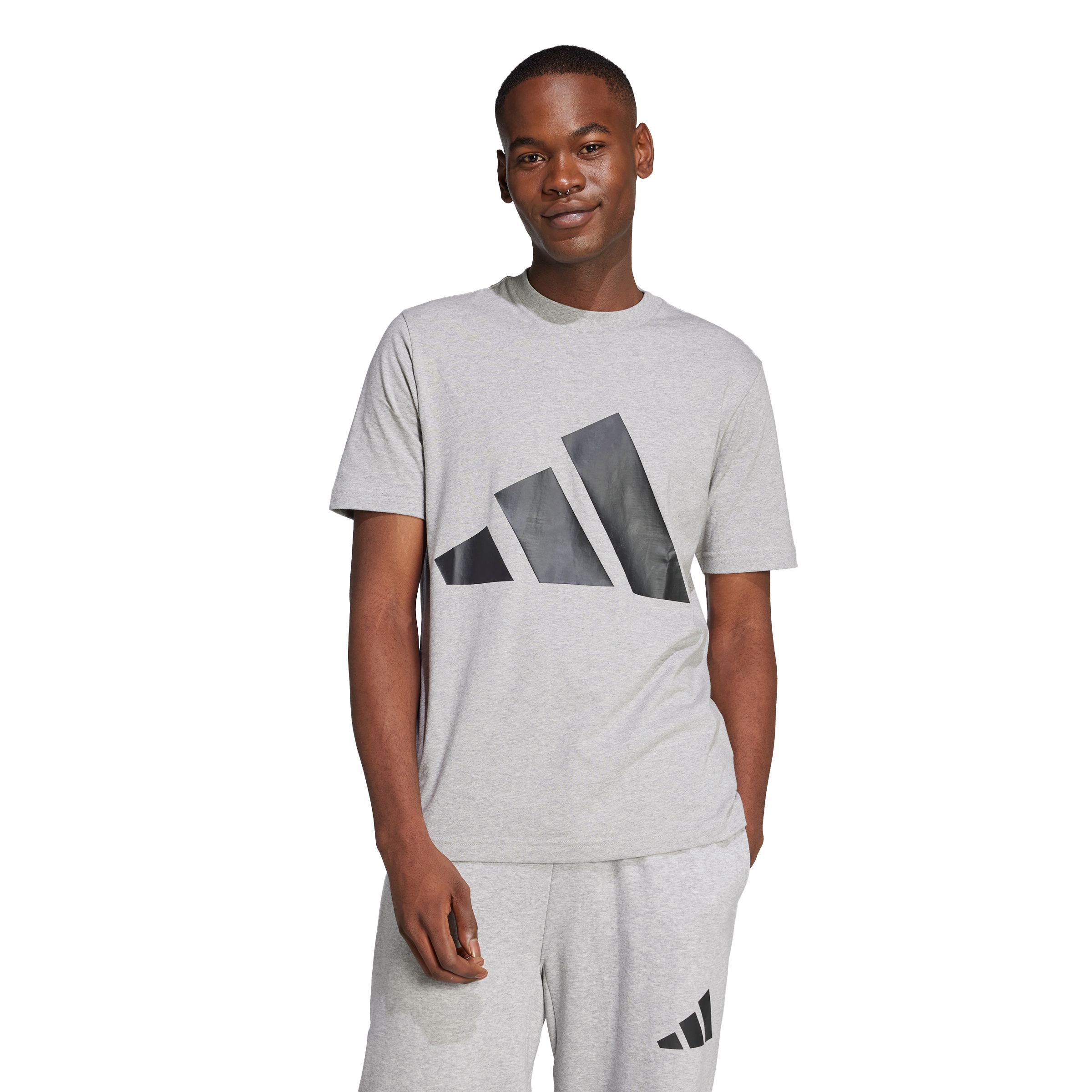 adidas Men's Sportswear Essentials Big Logo T Shirt
