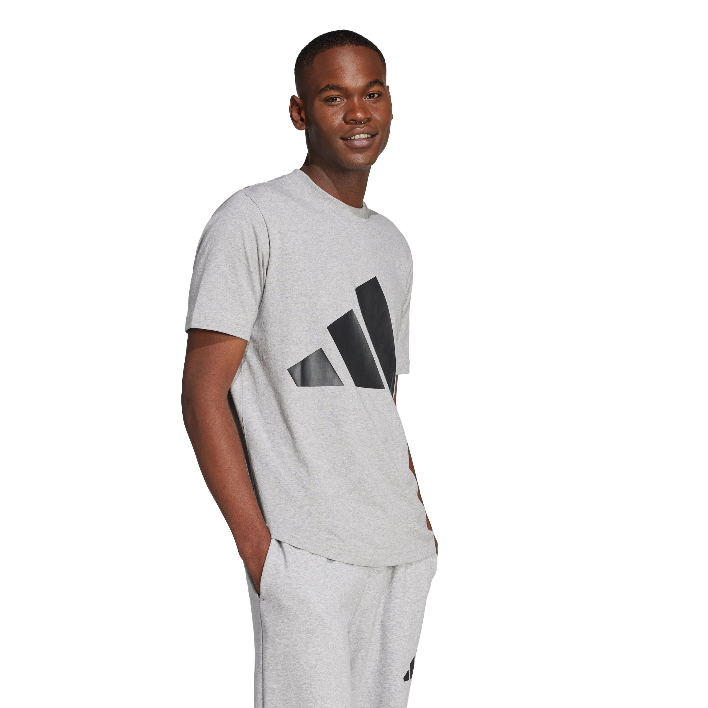 adidas Men's Sportswear Essentials Big Logo T Shirt