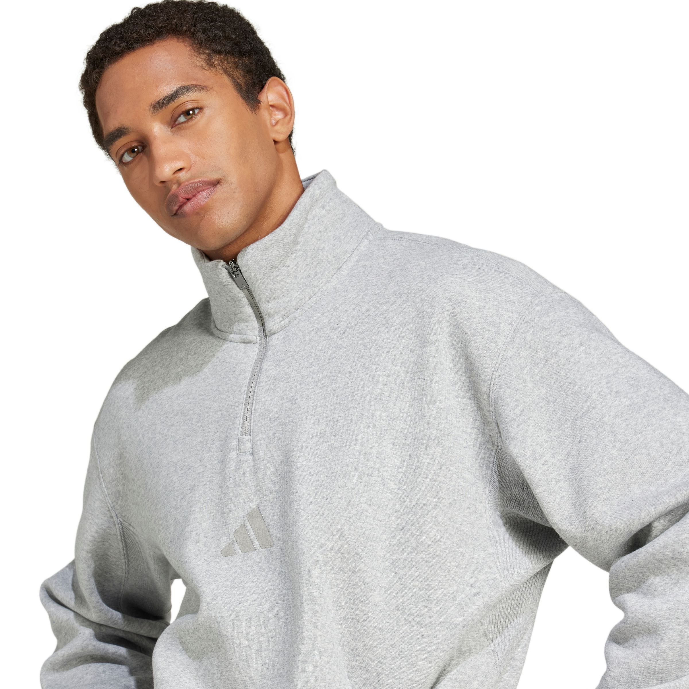 adidas Men's Sportswear ALL SZN Quarter Zip Long Sleeve Top