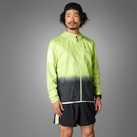 adidas Men's Own The Run Cblock Jacket Front_Flat