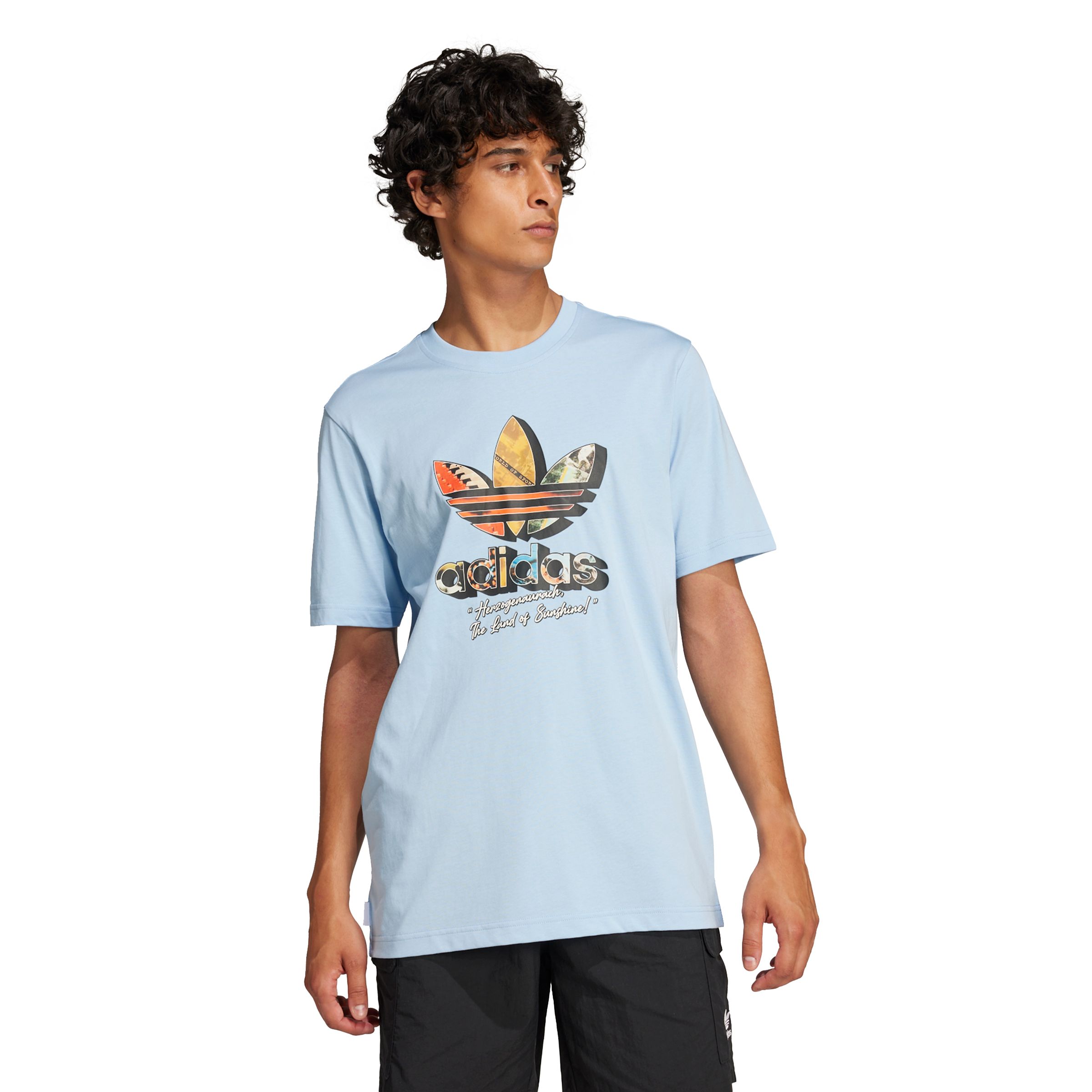 adidas Originals Men's Trefoil Greeting T-Shirt
