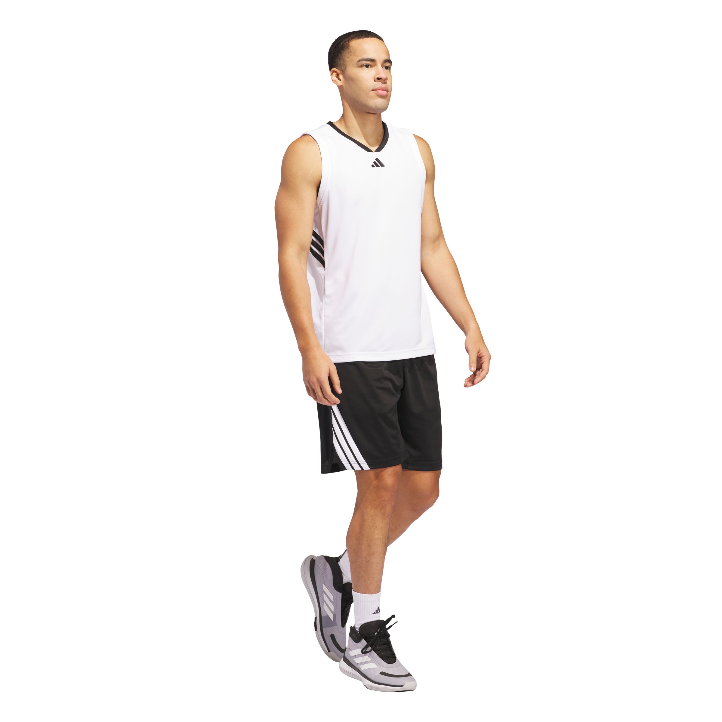 adidas Men's Legends 3-Stripe 11 Inch Shorts