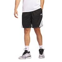 adidas Men's Legends 3-Stripe 11 Inch Shorts Front_Angled_Left