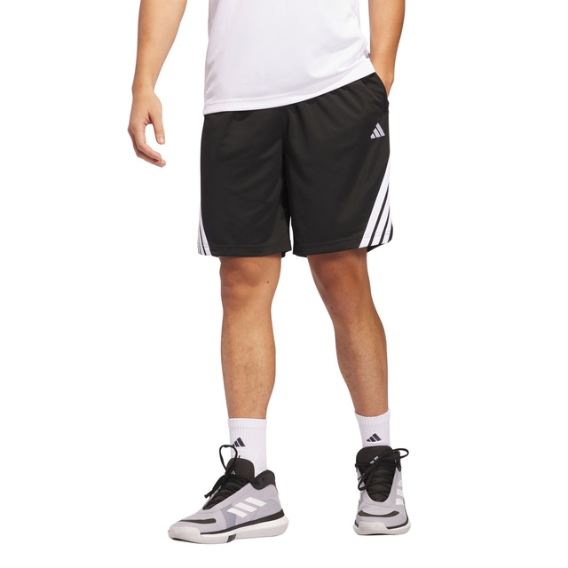 adidas Men's Legends 3-Stripe 11 Inch Shorts