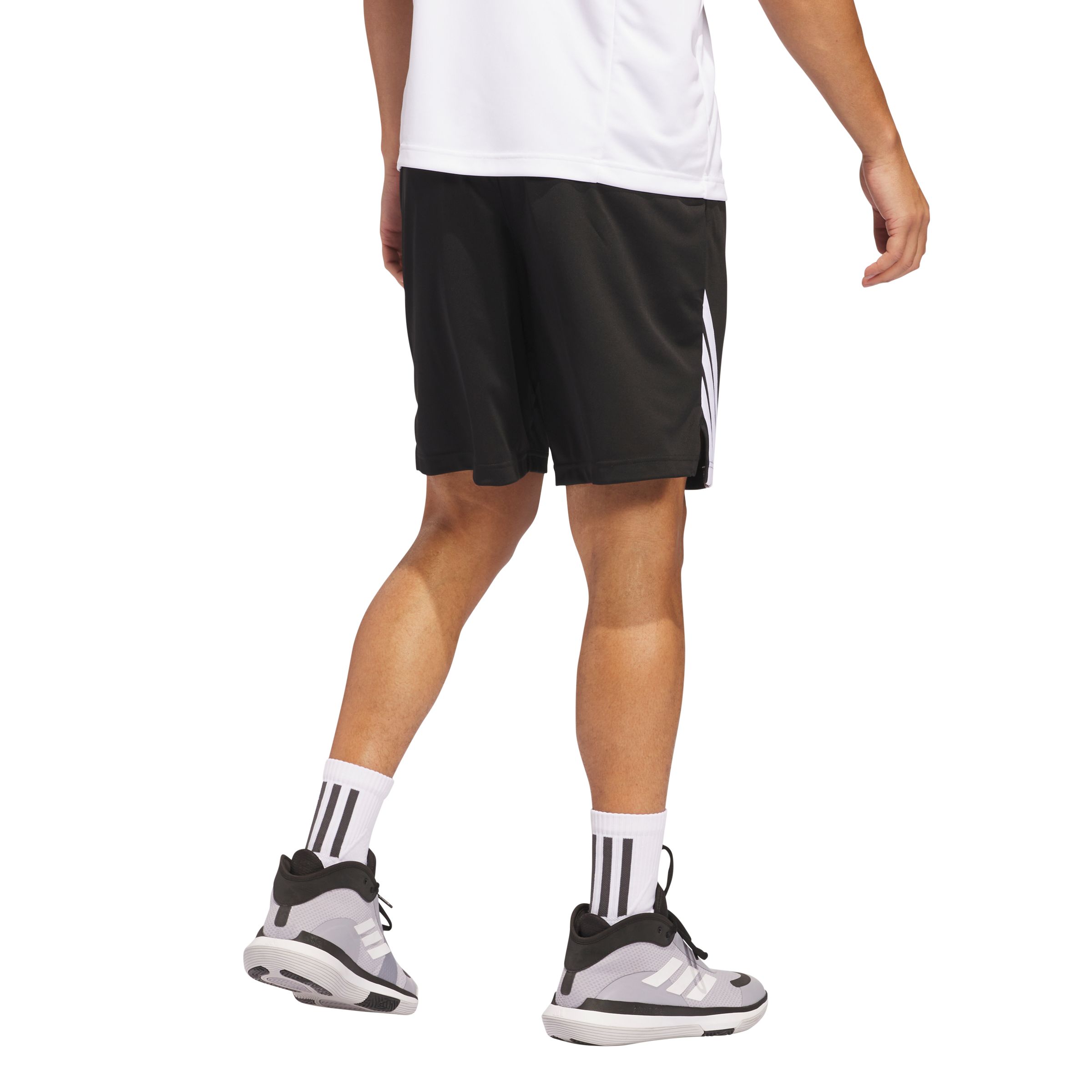 adidas Men's Legends 3-Stripe 11 Inch Shorts