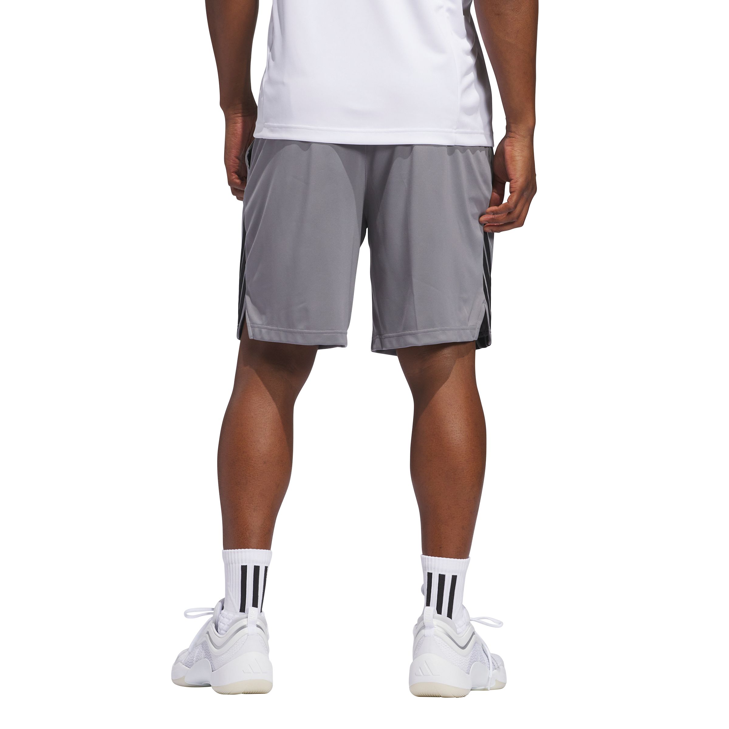 adidas Men's Legends 3-Stripe 11 Inch Shorts