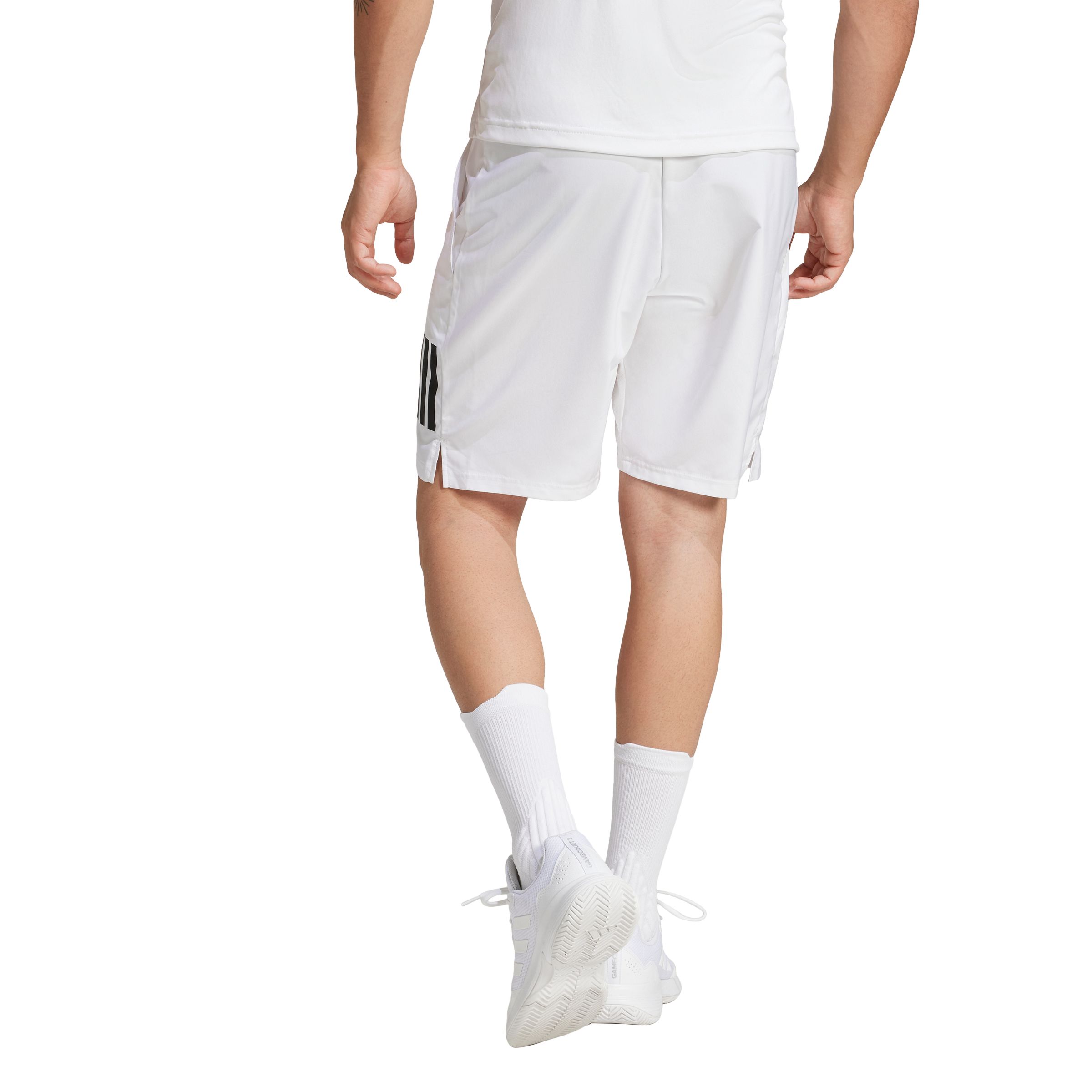 adidas Men's Club 3-Stripe 7 Inch Shorts