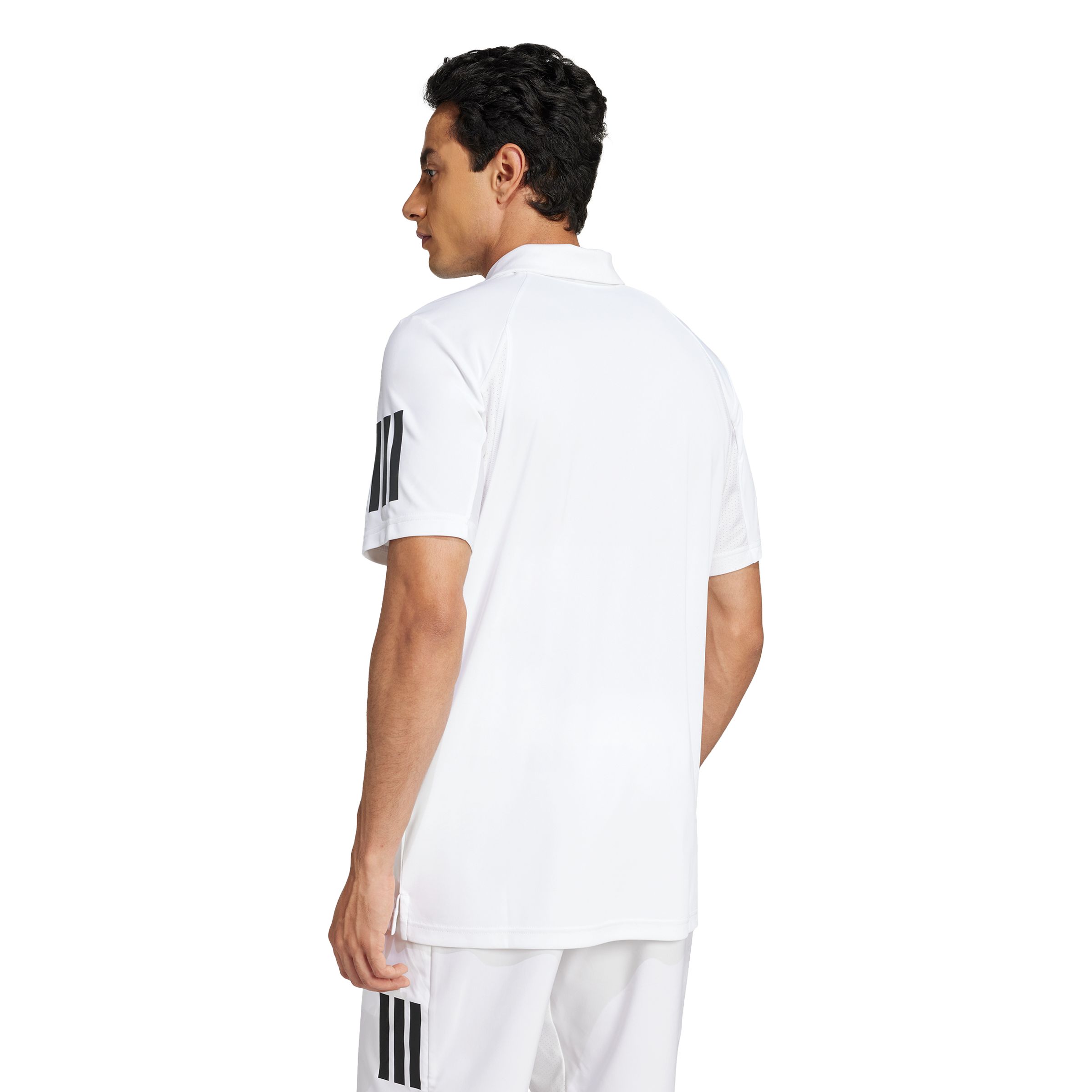 adidas Men's Club 3-Stripe Polo T-Shirt