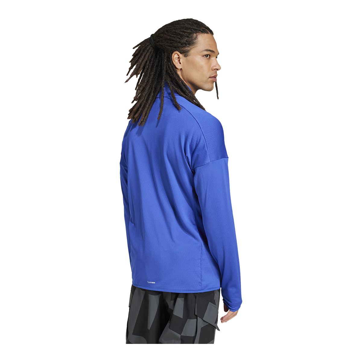 adidas Men's Terrex Xperior Fleece Full Zip Long Sleeve Top