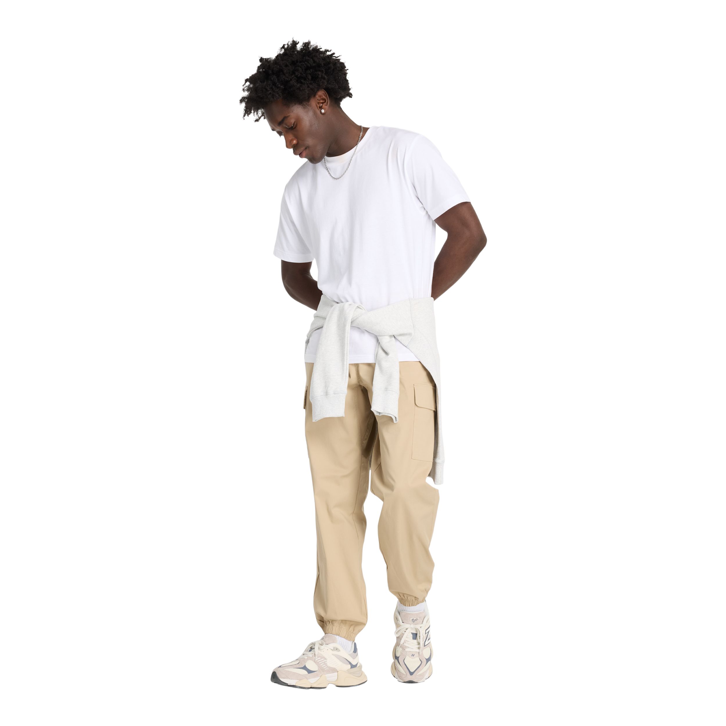 New Balance Men's Icon Twill Cargo Jogger Pants
