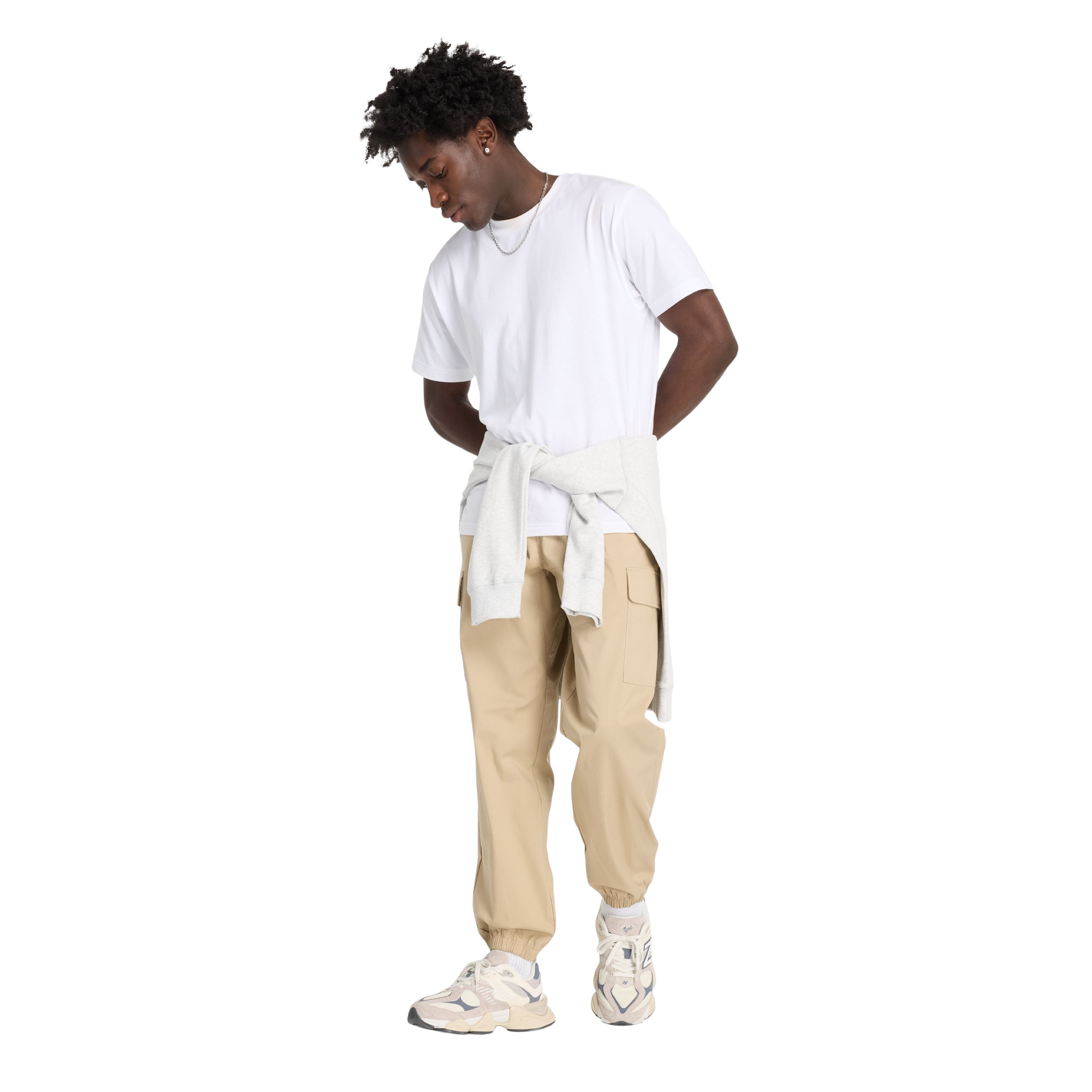 New Balance Men's Icon Twill Cargo Jogger Pants