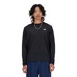 New Balance Men's Athletics Run Long Sleeve T Shirt Front_Flat