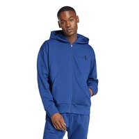 adidas Men's Sportswear All SZN Full Zip Hoodie Front_Angled_Right