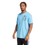 adidas Men's Messi Icon Graphic T Shirt Front_Angled_Left