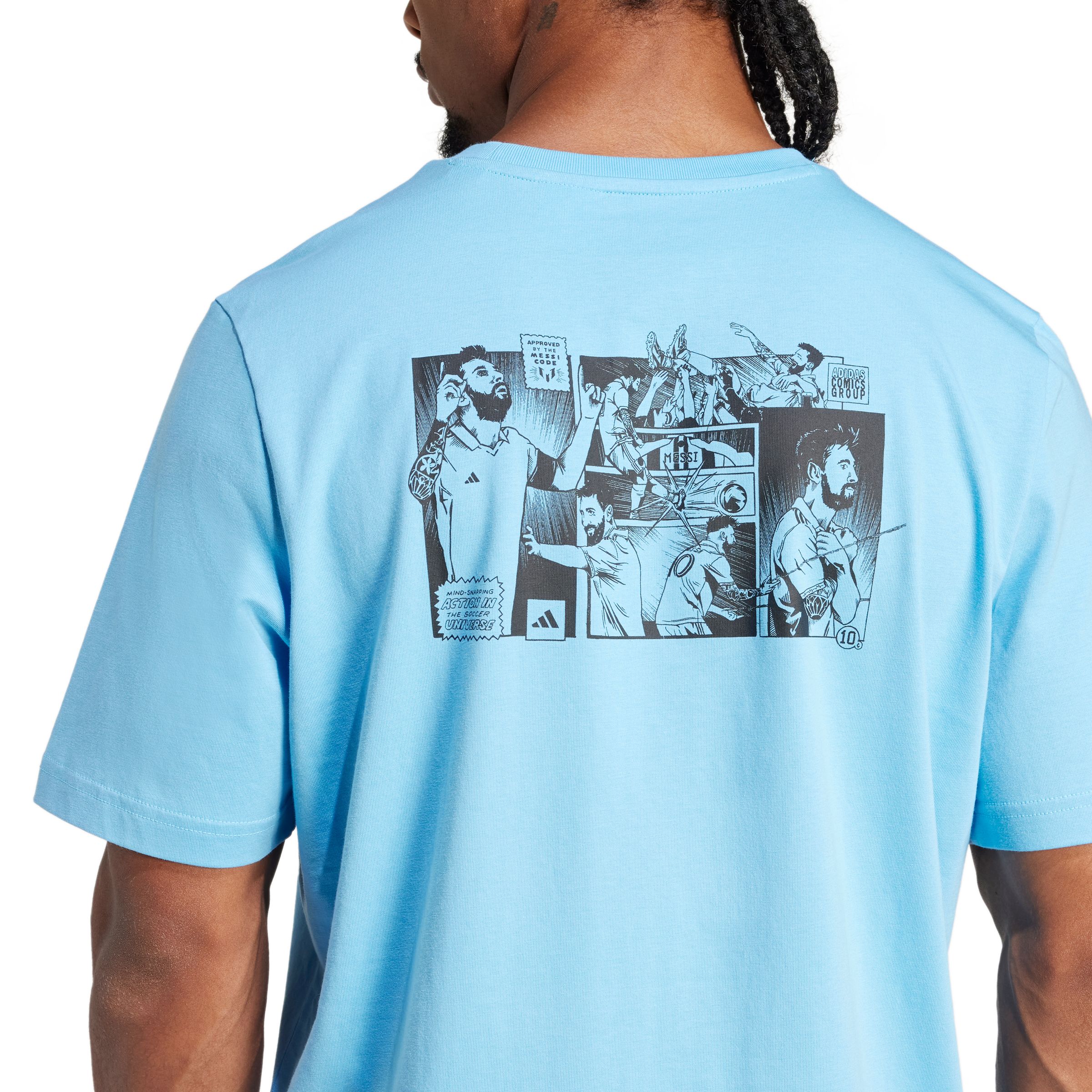 adidas Men's Messi Icon Graphic T Shirt