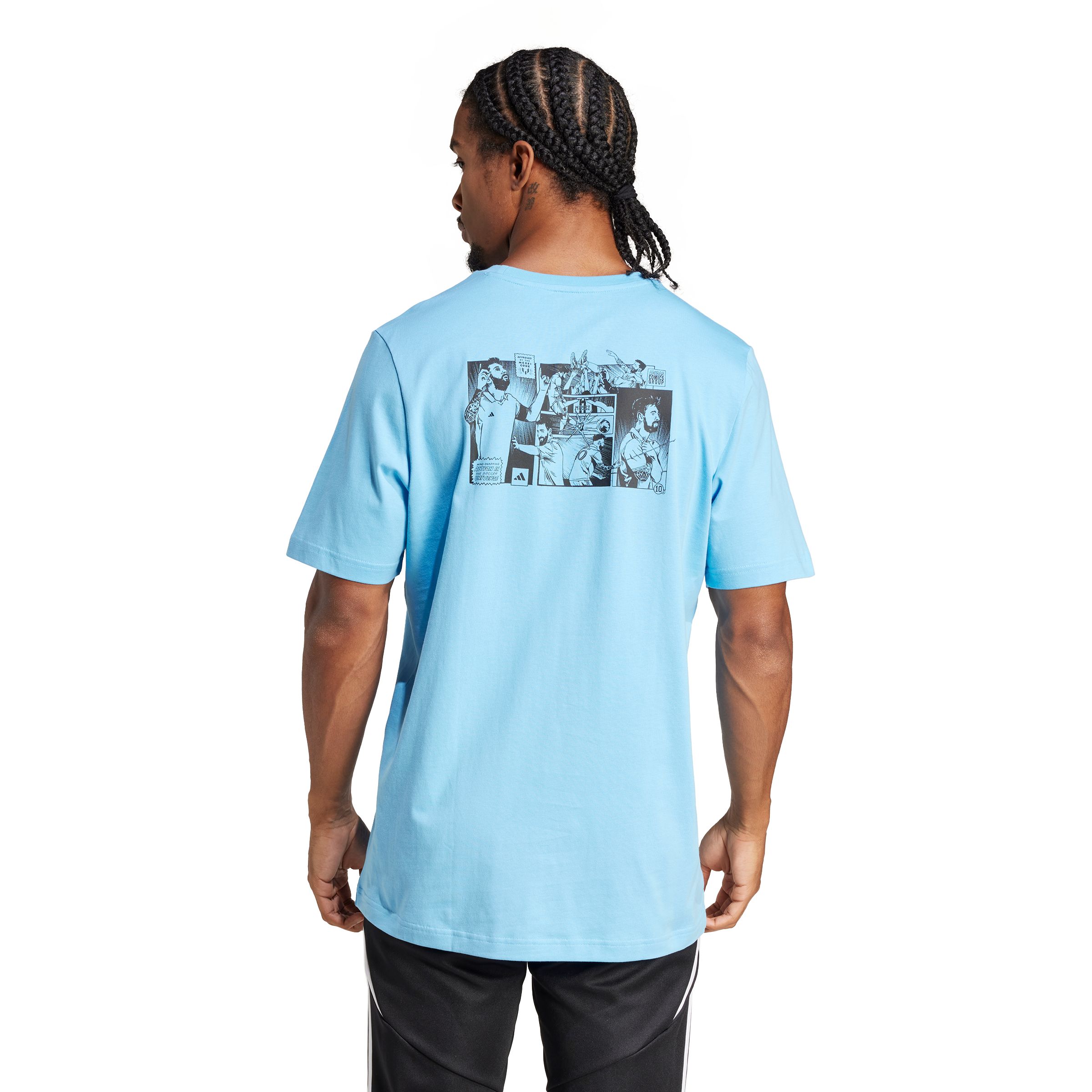 adidas Men's Messi Icon Graphic T Shirt