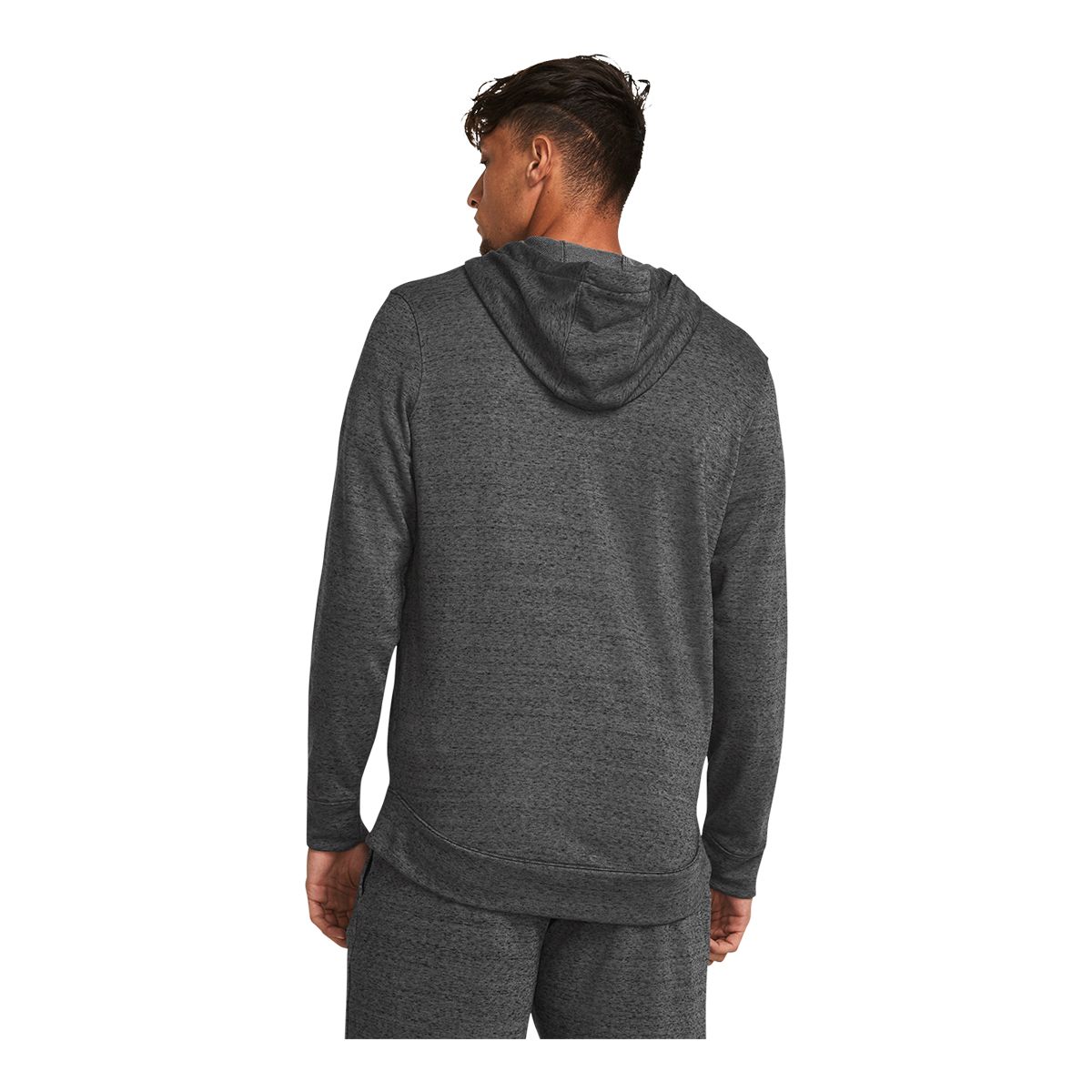 EA UA M RIVAL TERRY LC FZ BLACK