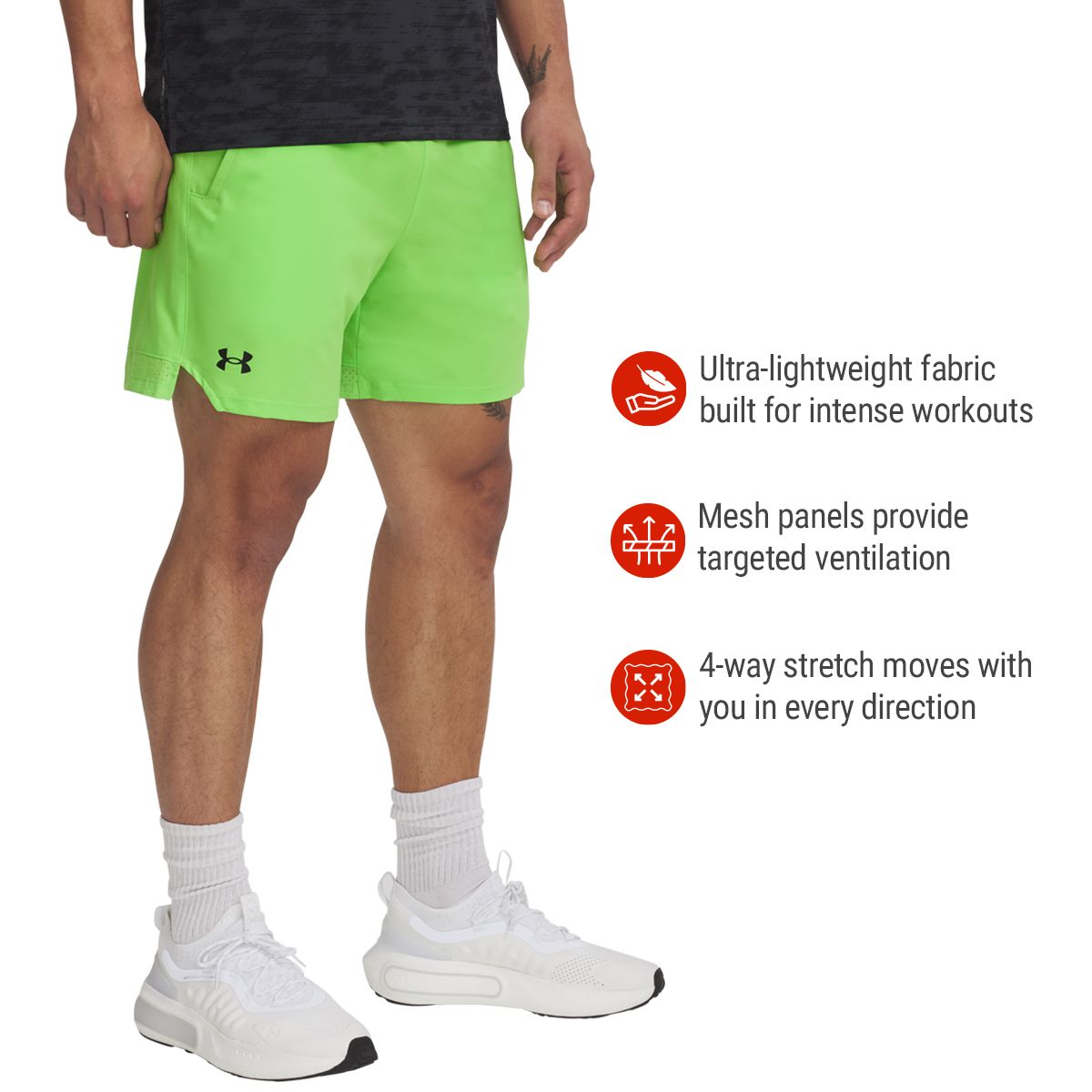 Under Armour Men's Vanish Woven 6" Shorts