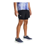 Under Armour Men's Launch 5" 2 In 1 Shorts Front_Three_Fourths_Angled_Right