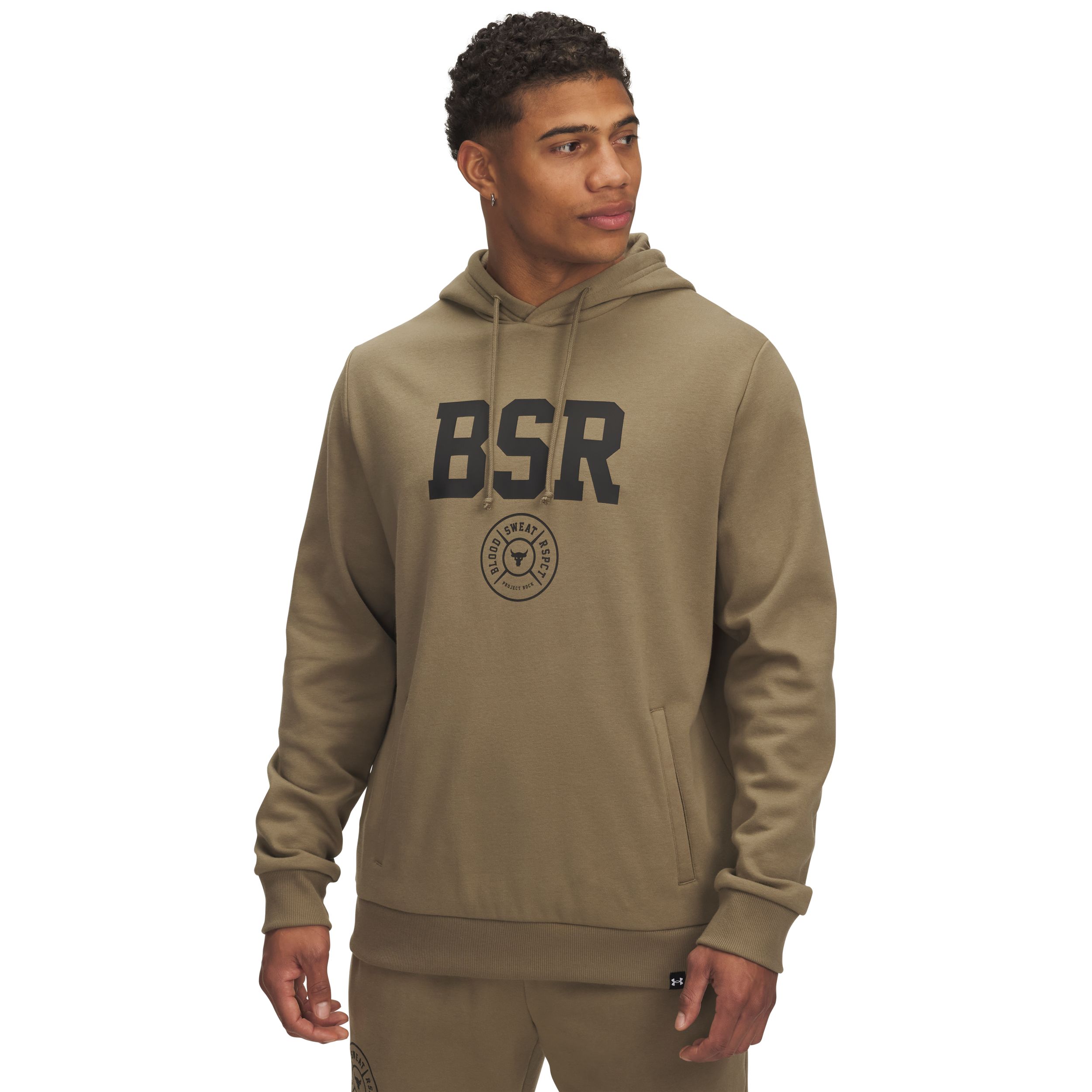Under Armour Men's Project Rock Rival BSR Hoodie SportChek