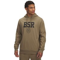 Under Armour Men's Project Rock Rival BSR Hoodie Front_Flat