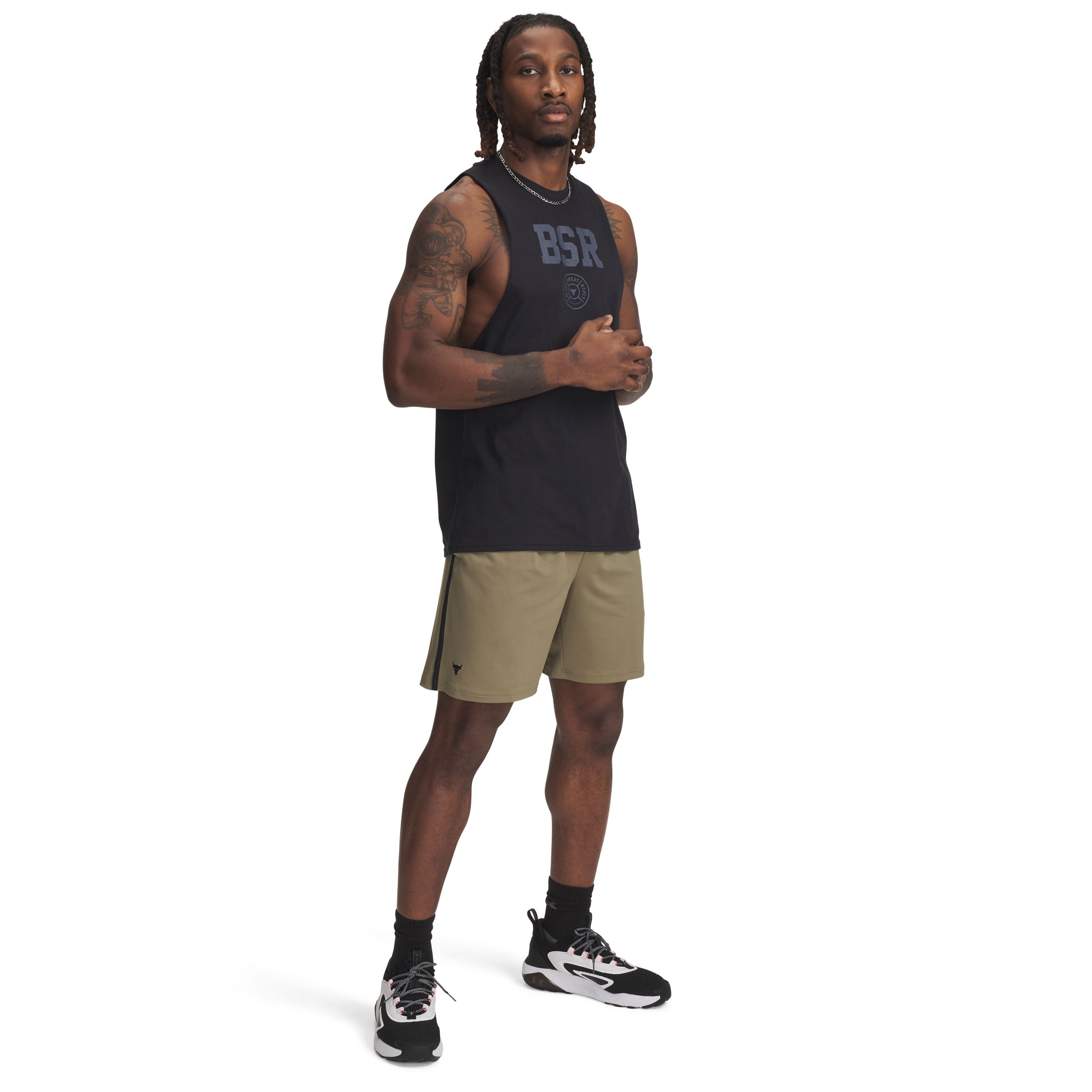 Under Armour Men's Project Rock Mesh Shorts