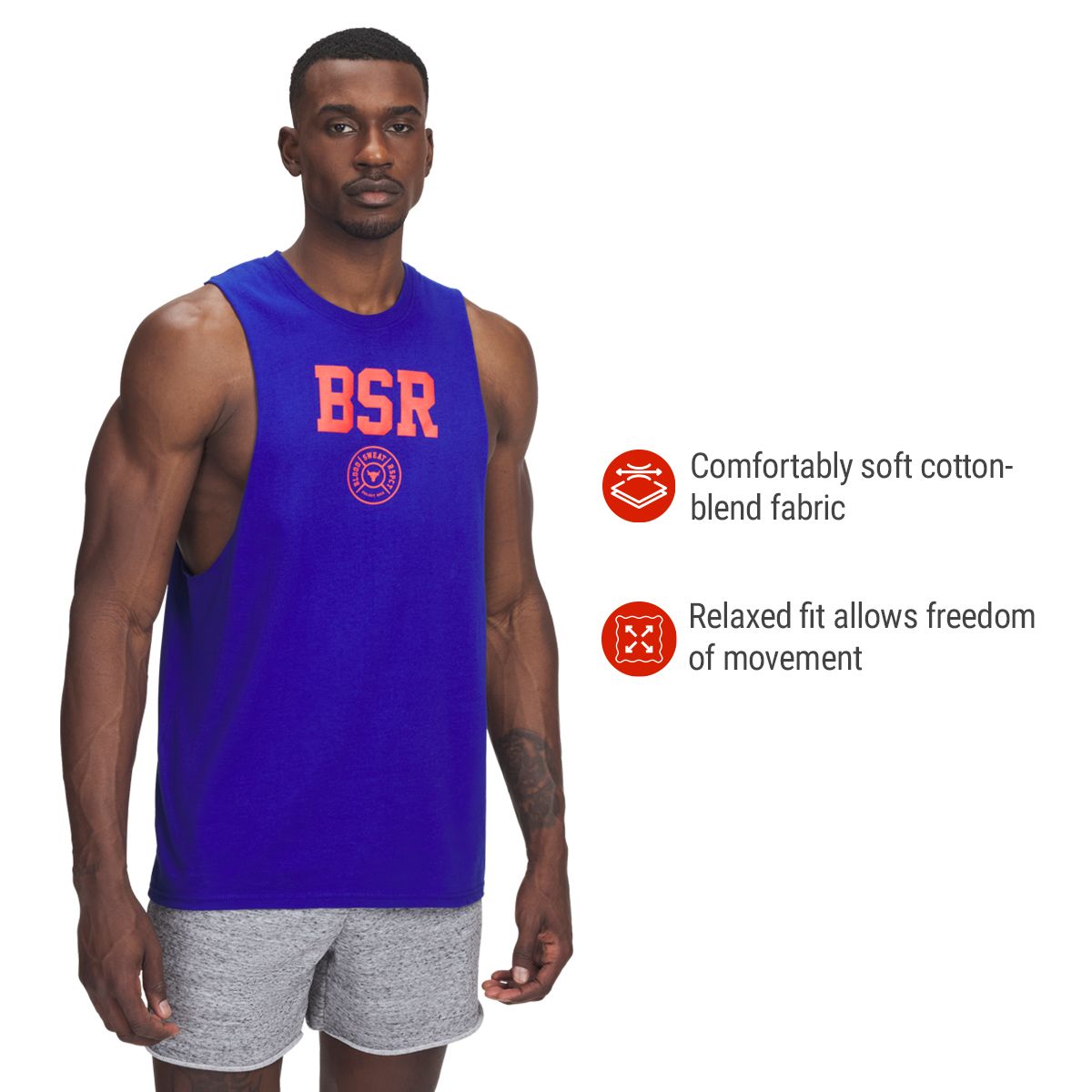 Under Armour Men's Project Rock BSR Tank