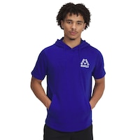 Under Armour Men's Project Rock BSR Terry Hoodie Front_Flat