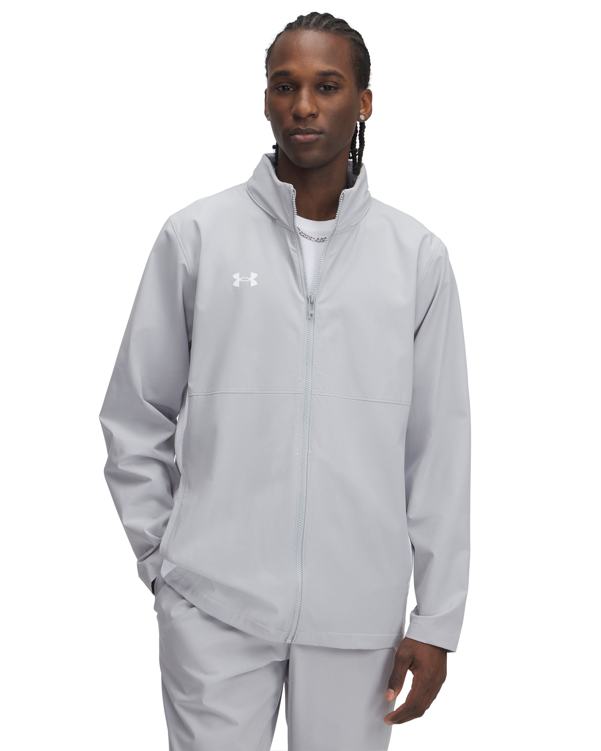 Under Armour Men's Rival Stretch Woven Full Zip Jacket
