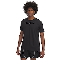Under Armour Men's Stacked Logo T Shirt Front_Flat