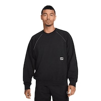 Nike Men's Dri-FIT Heritage Fleece Top Front_Flat