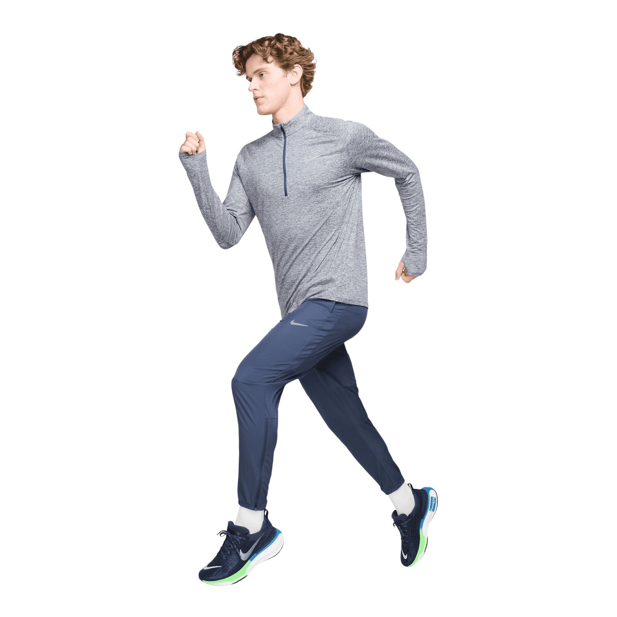 Nike Men's Dri-FIT Stride Half Zip Long Sleeve Top