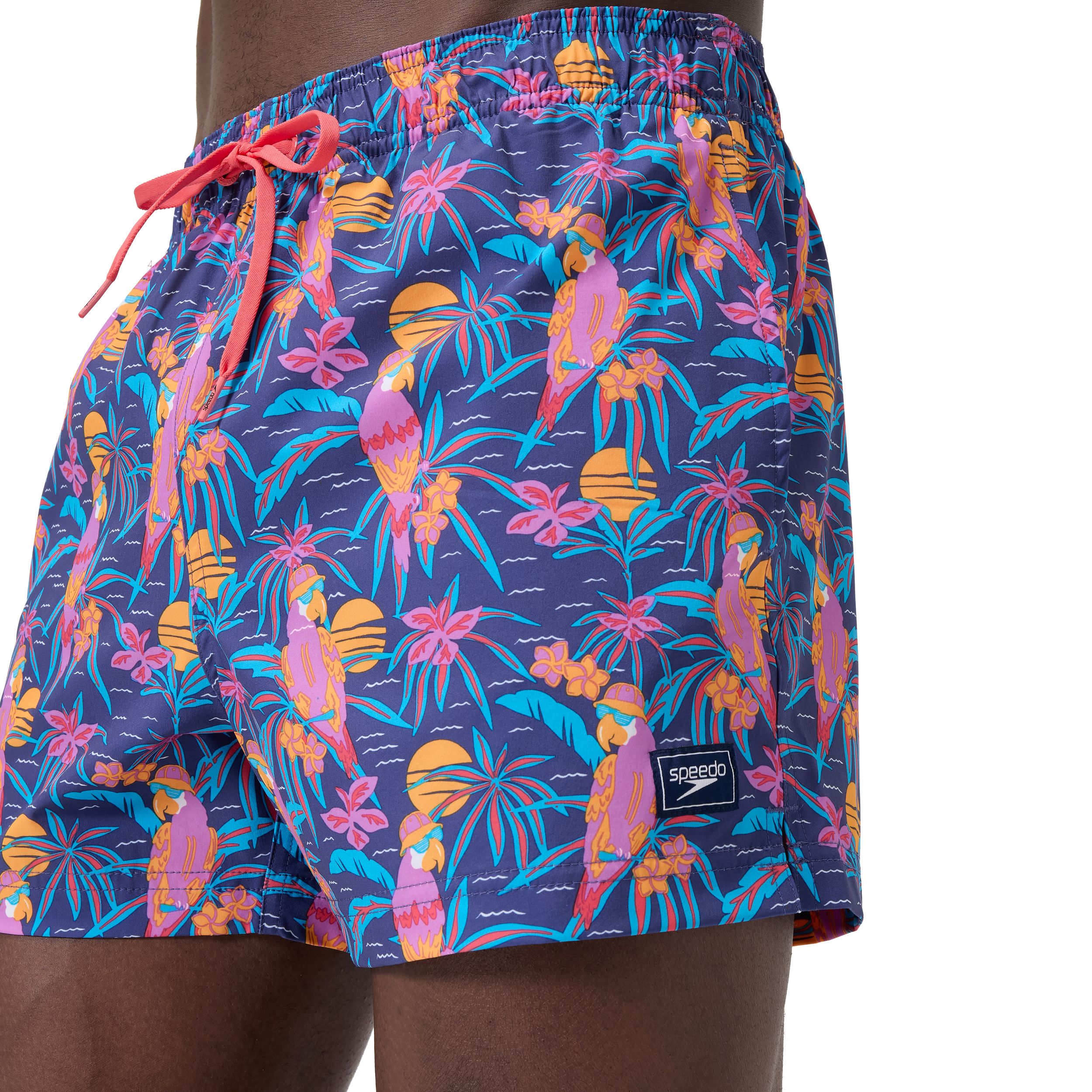 Speedo Men's Print Redondo Edge Volley Shorts