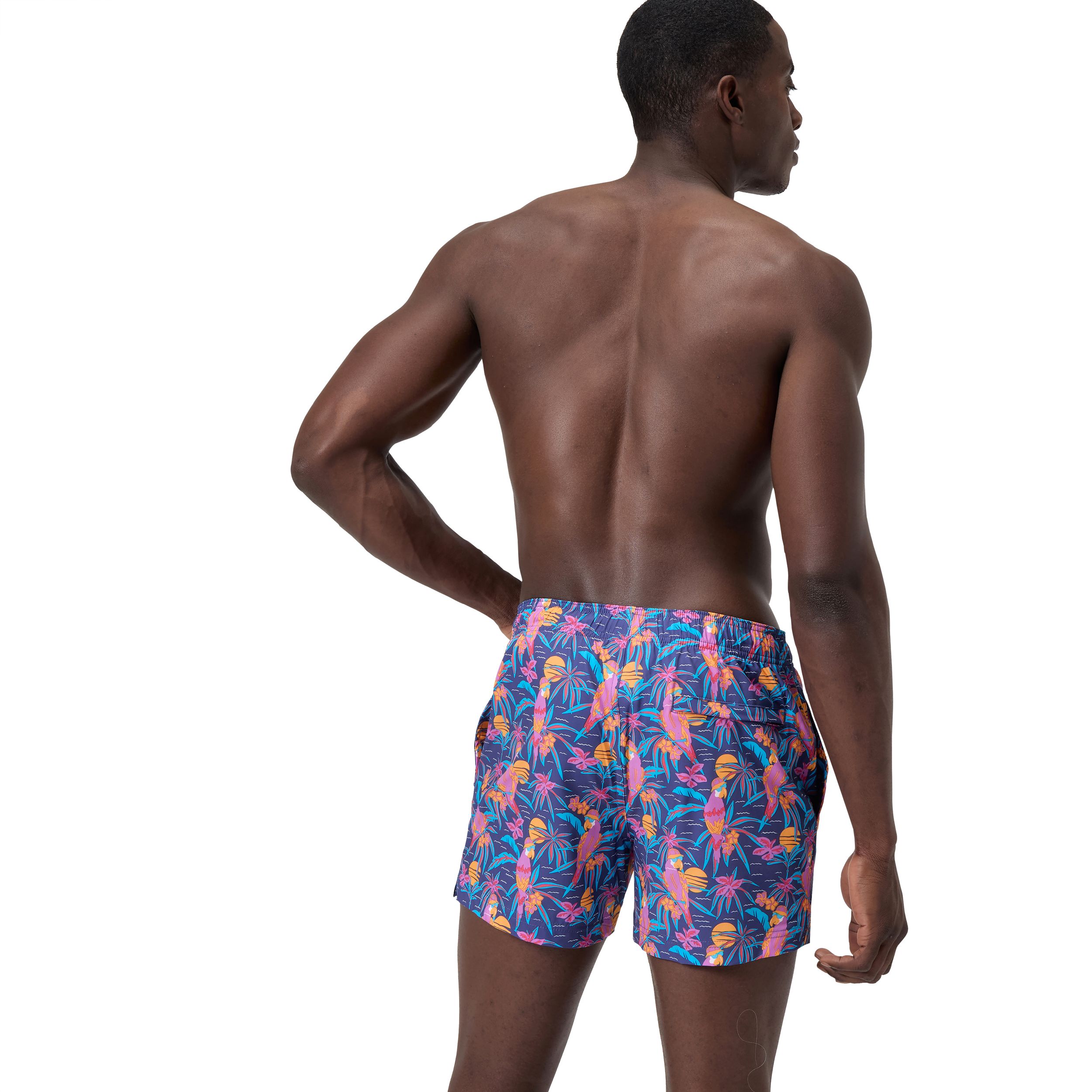 Speedo Men's Print Redondo Edge Volley Shorts