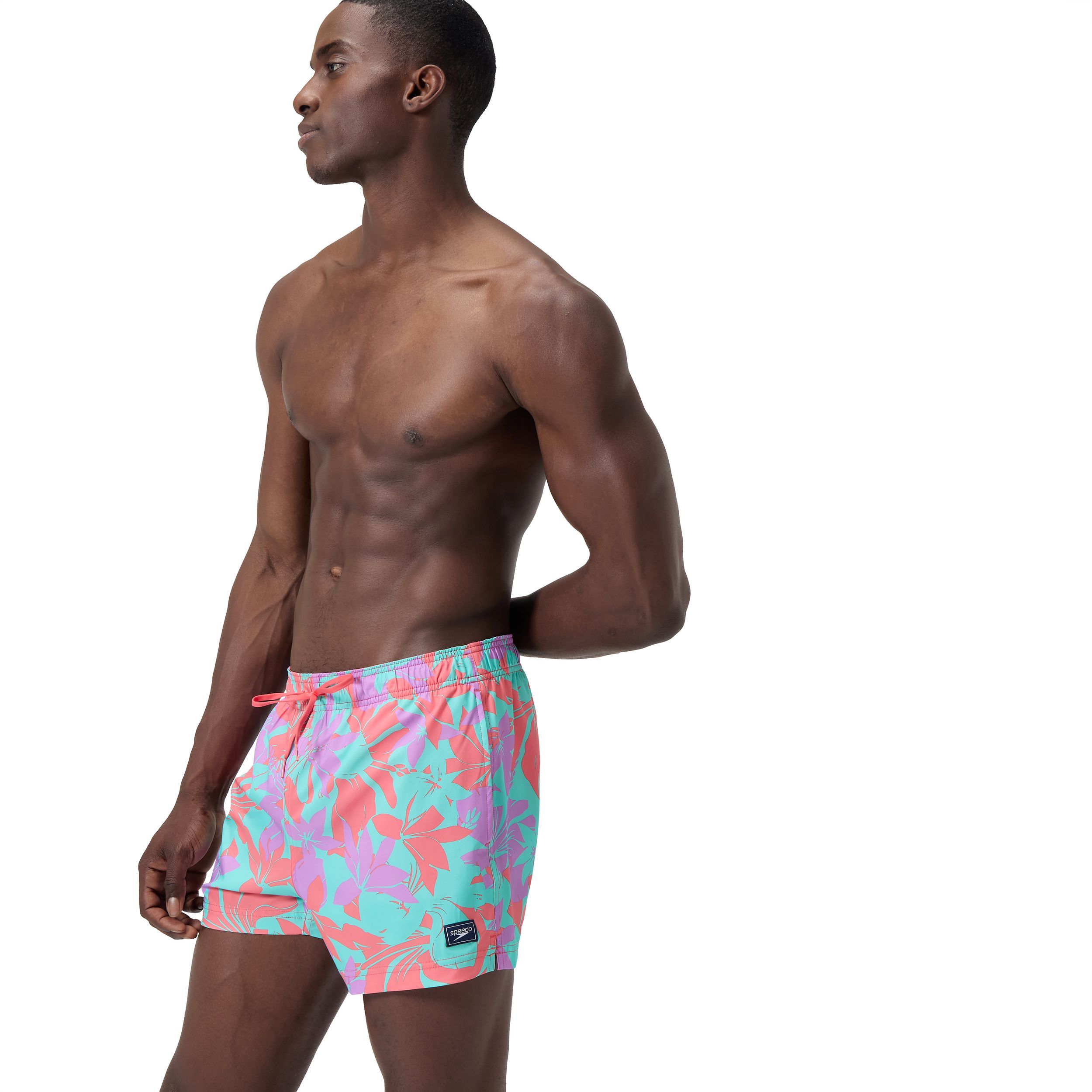 Speedo Men's Print Redondo Edge Volley Shorts