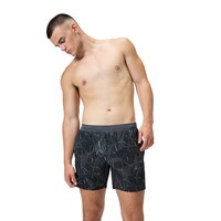 Speedo Men's Lookout Print 16 Inch Volley Shorts Front_Flat