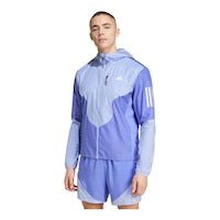 adidas Men's Own The Run Aeroready Jacket Front_Angled_Left