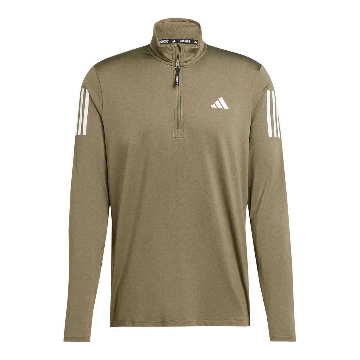 adidas Men's Own The Run 1/2 Zip Long Sleeve Track Top