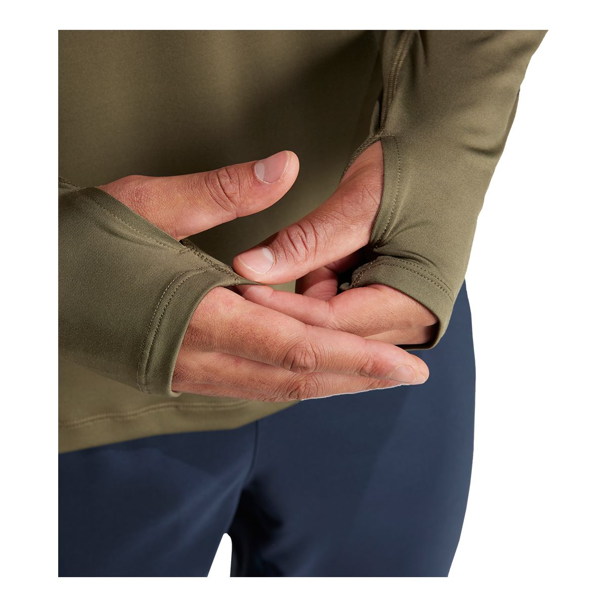 adidas Men's Own The Run 1/2 Zip Long Sleeve Track Top