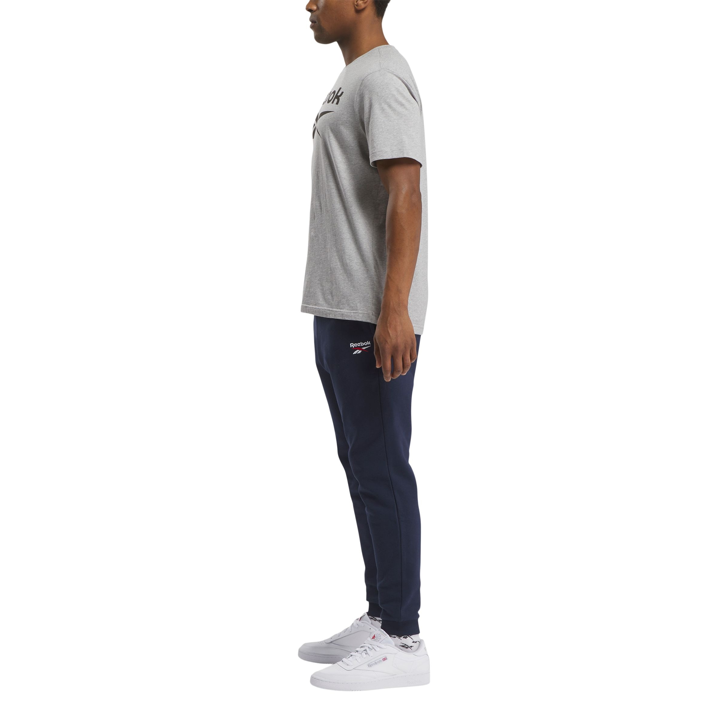 Reebok Men's Identity Small Logo Fleece Jogger Pants