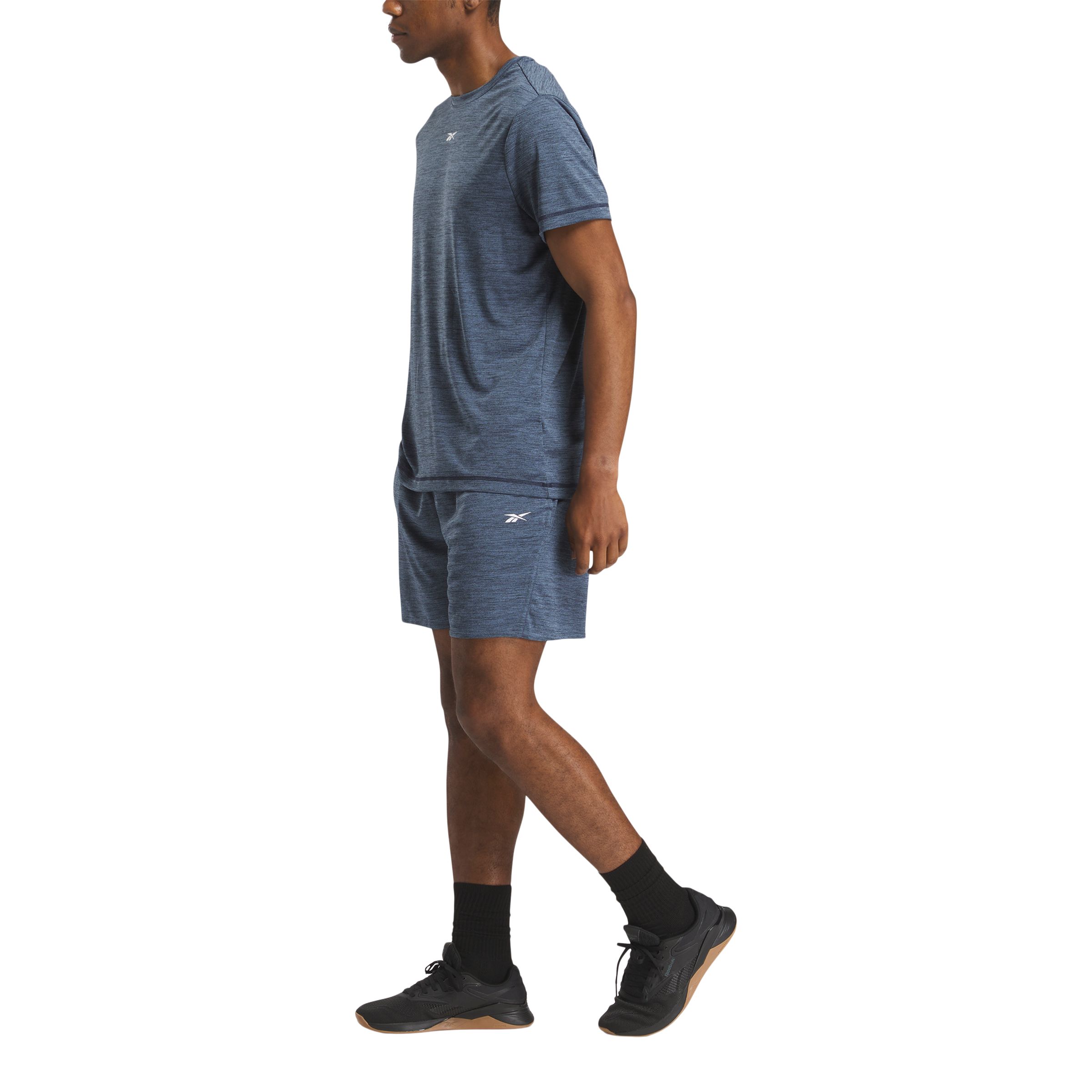 Reebok Men's Identity Train Melange Shorts