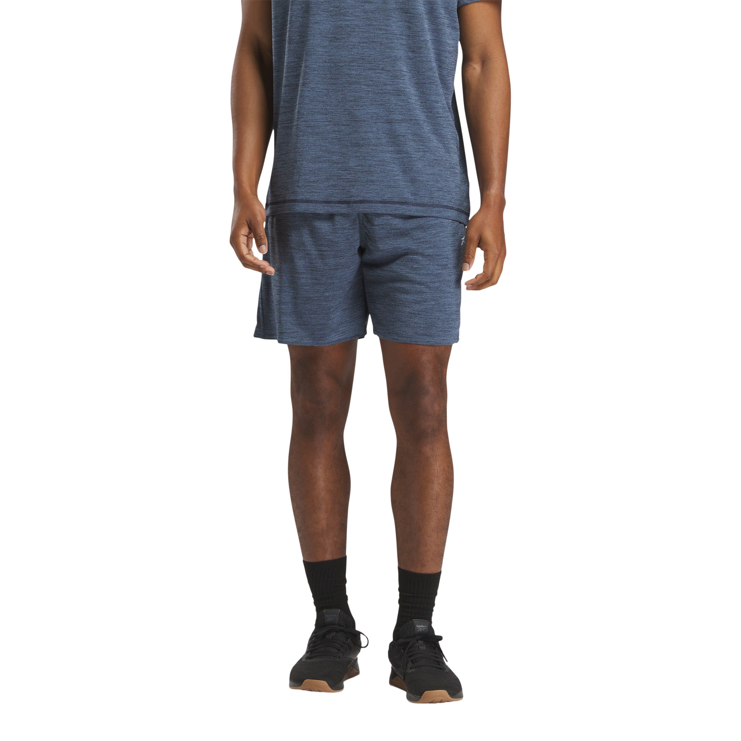 Reebok Men's Identity Train Melange Shorts