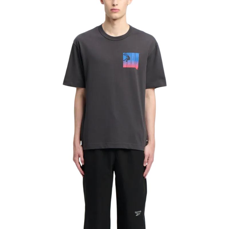 Reebok Men's High School Shaq Silo Logo T-Shirt