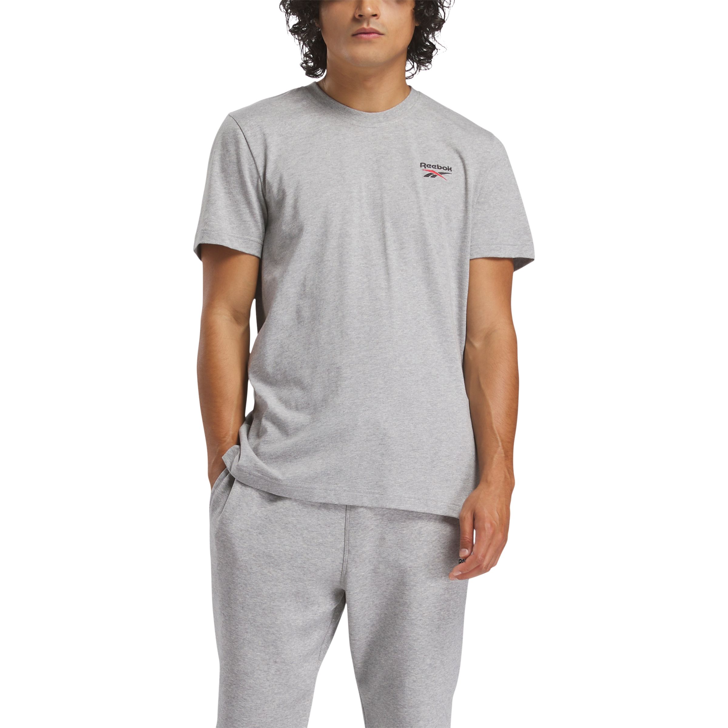 Reebok Men's Identity Left Chest Logo T Shirt